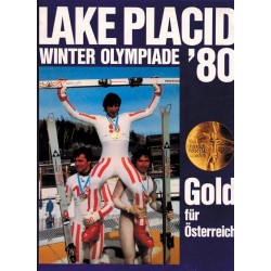 Lake Placid Winter Olympiade 80. Gold für Österreich. Von H. Heinrich (1980).