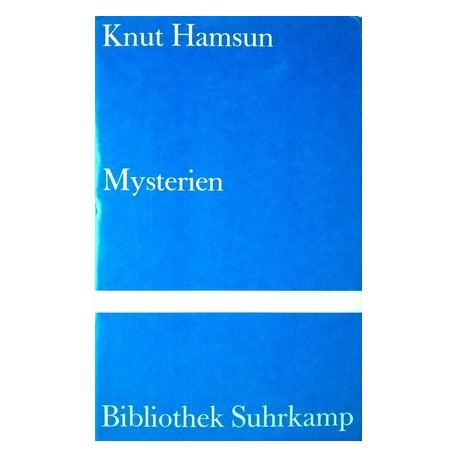 Mysterien. Von Knut Hamsun (1978).