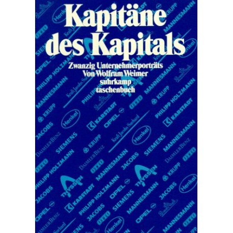 Kapitäne des Kapitals. Von Wolfram Weimer (2000).
