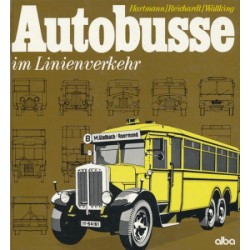 Autobusse im Linienverkehr. Von Hellmut Hartmann (1978).