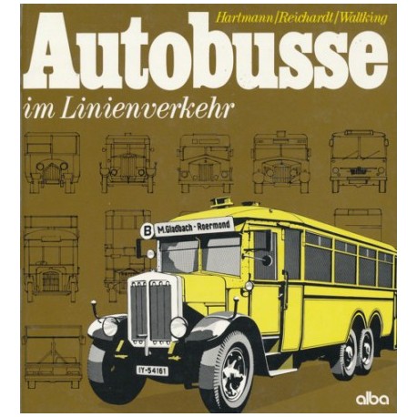 Autobusse im Linienverkehr. Von Hellmut Hartmann (1978).