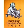Herzhafter Hauskalender 1977.