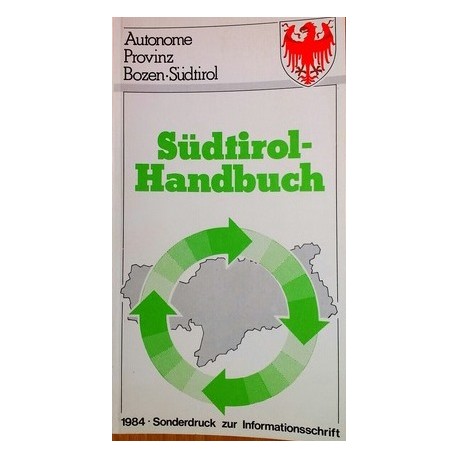 Südtirol-Handbuch. Von Franz Volgger (1984).