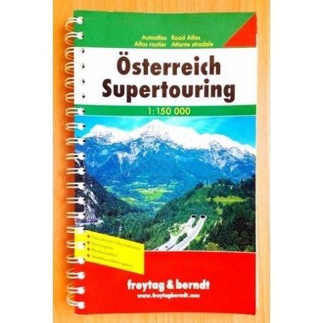 Österreich Supertouring Autoatlas. Von: Freytag & Berndt (2007).