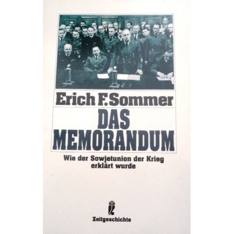 Das Memorandum. Von Erich F. Sommer (1991).