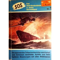 SOS. Drei SOS-Sonderbände in einem Sammelband (1958).