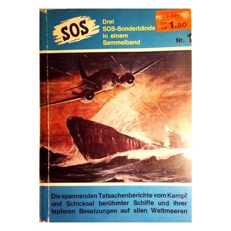 SOS. Drei SOS-Sonderbände in einem Sammelband (1958).