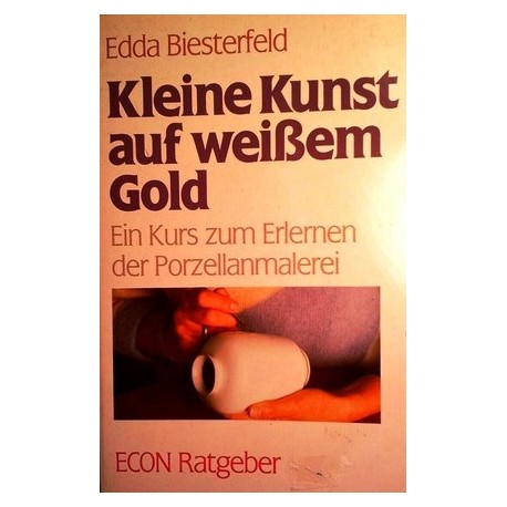 Kleine Kunst auf weißem Gold. Von Edda Biesterfeld (1984).