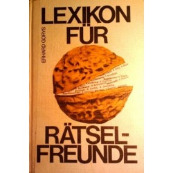 Lexikon für Rätselfreunde. Von Erhard Gorys.