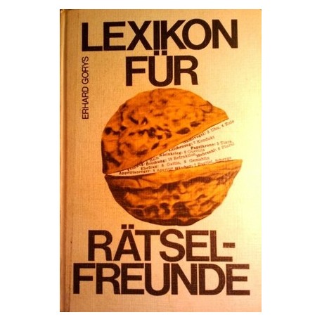 Lexikon für Rätselfreunde. Von Erhard Gorys.