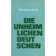 Die unheimlichen Deutschen. Von Hermann Eich (1963).