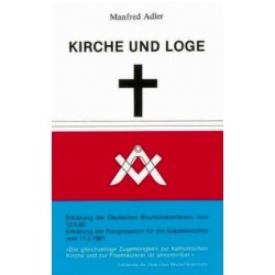 Kirche und Loge. Von Manfred Adler (1981).