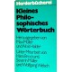 Kleines Philosophisches Wörterbuch. Von Max Müller (1971).