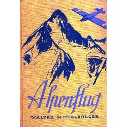 Alpenflug. Von Walter Mittelholzer (1928).