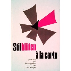 Stilblüten a la Carte. Von Theo Kemper (1968).