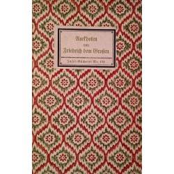 Anekdoten von Friedrich dem Großen. Insel-Bücherei Nr. 159 (1938).