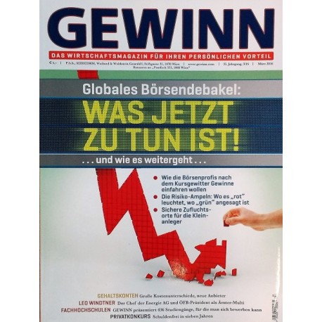 Gewinn März 2016.