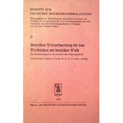 Beihefte zur Deutschen Hochschullehrer-Zeitung Nr. 6. Von Herbert Grabert (1966).