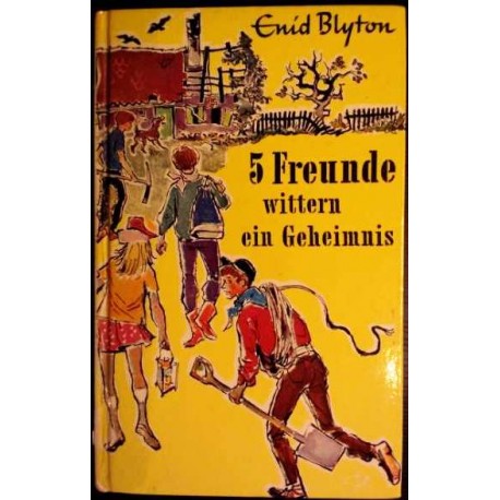 5 Freunde wittern ein Geheimnis. Von Enid Blyton (1978).