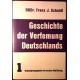 Geschichte der Verfremdung Deutschlands. Von Franz J. Scheidl.