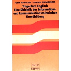 Trägerfach Englisch. Von Josef Rohrauer (1995).