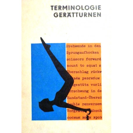 Terminologie Gerätturnen. Von: Sportverlag Berlin (1972).