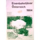 Eisenbahnführer Österreich 1984. Von Ludger Kenning (1984).