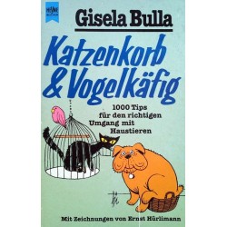 Katzenkorb und Vogelkäfig. Von Gisela Bulla (1983).