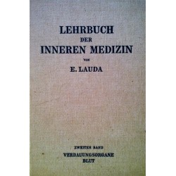 Lehrbuch der inneren Medizin. Band 2. Von Ernst Lauda (1949).