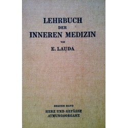 Lehrbuch der inneren Medizin. Band 1. Von Ernst Lauda (1949).