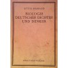 Biologie deutscher Dichter und Denker. Von Otto Hamann (1923).