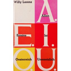 AEIOU. Von Willy Lorenz (1961).