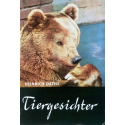 Tiergesichter. Von Heinrich Dathe (1962).