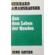 Aus dem Leben der Quaden. Von Gerhard Amanshauser.