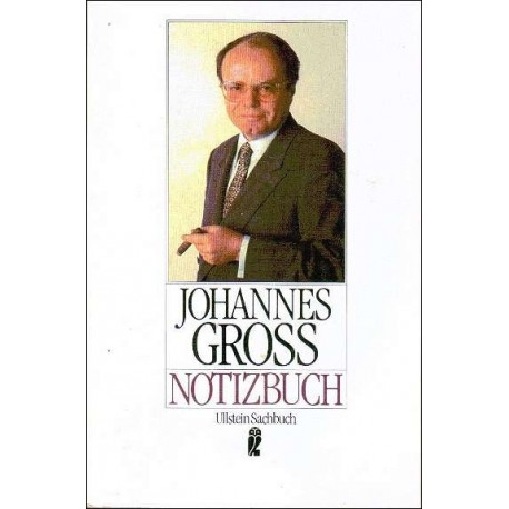 Notizbuch. Von Johannes Gross (1988).