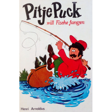 Pitje Puck will Fische fangen. Von Henri Arnoldus (1969).
