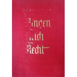 Ringen um Reich und Recht. Von Hans Bleyer-Härtl (1939).