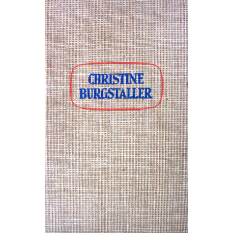 Christine Burgstaller. Von Ines Widmann (1938).