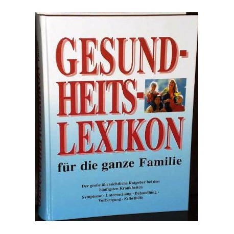 Gesundheitslexikon für die ganze Familie (1998).