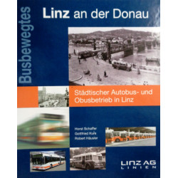 Busbewegtes Linz an der Donau. Von: Linz AG Linien (2004).