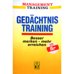 Gedächtnistraining. Von Sabine Krämer (1995).