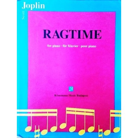 Ragtime für Klavier. Scott Joplin. Von Laszlo Goz (1994).