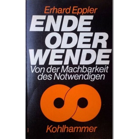 Ende oder Wende. Von Erhard Eppler (1975).