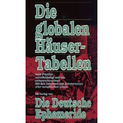 Die globalen Häusertabellen. Von Friedrich Jacob (1992).