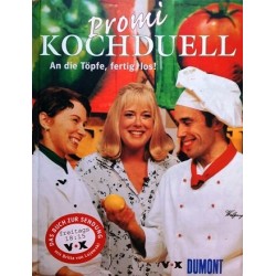 Promi-Kochduell. An die Töpfe, fertig, los! Von Nicole Hardegen (1999).